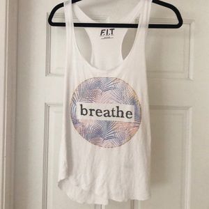 NEW BREATHE YOGA RACERBACK TANK